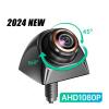 170 Wide Angle Night Vision Fisheye Len Car Reversing Camera Car Rear View Camera AHD CVBS 1080P Full HD Reversing Image Camera(Silver-CVBS-AHD720P) view 2