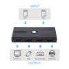 GMBYLBY USB 3.0 Switch Selector 4 Ports 2 Computers Switcher Adapter Hub for PC Printer Scanner Button 2 Cables Kvm Switch 2 Monitors 2 Computers 144hz 4 Port Displayport view 2