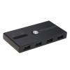 GMBYLBY USB 3.0 Switch Selector 4 Ports 2 Computers Switcher Adapter Hub for PC Printer Scanner Button 2 Cables Kvm Switch 2 Monitors 2 Computers 144hz 4 Port Displayport view 3