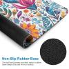 Mousepad 7.9"x9.4" Gaming Mousepads Non-Slip Mousemat Small Portable Mousepas Vibrant Flower Mousepad for Laptop Office Home view 3