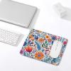 Mousepad 7.9"x9.4" Gaming Mousepads Non-Slip Mousemat Small Portable Mousepas Vibrant Flower Mousepad for Laptop Office Home view 4