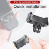 ZLiT Camera Mount Bracket for DJI Osmo3,Foldable Quick Release Bracket Mount for DJI Osmo 3 Camera Extension Bracket Adapter Mounts Clamps (1) view 2