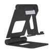 GMBYLBY Foldable Tablet Stand Portable Aluminum Holder for Tablet and Smartphones Multi-Angle Lazy Stand Adjustable Vertical Laptop, black view 1