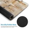 DJUETRUI Mousepad 7.9""x9.4"" Gaming Mousepads Non-Slip Mousemat Small Portable Mousepas Rustic Abstract Style Mousepad for Laptop Office Home view 3