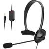 GMBYLBY USB Headset with Microphone Single-Sided Computer Headphone Lightweight Call Center Headset for PC/Laptop/Computer Telephone Headsets for Office Phones with Microphone view 1