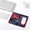 DJUETRUI Mousepad 7.9""x9.4"" Gaming Mousepads Non-Slip Mousemat Small Portable Mousepas Blue Background Mousepad for Laptop Office Home view 4