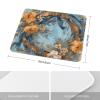 Mousepad 7.9"x9.4" Gaming Mousepads Non-Slip Mousemat Small Portable Mousepas Flowers and Silk Mousepad for Laptop Office Home view 2