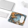 Mousepad 7.9"x9.4" Gaming Mousepads Non-Slip Mousemat Small Portable Mousepas Flowers and Silk Mousepad for Laptop Office Home view 4