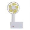 GMBYLBY USB Handheld Portable Fan Desktop Fan Portable Fan for Home Office Car Outdoor Travel 3 Speeds Blue White USB Desk Fan Quiet Small Quiet Electric Plug in Rechargeable White Blue view 1