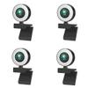 GMBYLBY 1080P/2K/720P Beauty Webcam USB Auto for Computer Camera Free Drive3 Gear Fill Light for Conferencing Streaming USB Cameras with Light for Computers Pc Laptop view 3