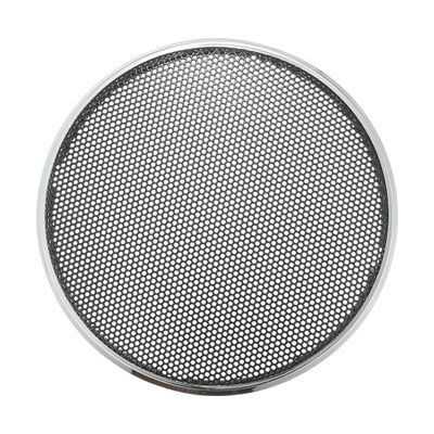 ACROPIX Universal 3" Car Speaker Grills Cover Mesh Round 3 Inch Audio Speaker Subwoofer Guard Protector Case Iron Plating Silver Tone Black - Pack of 1
