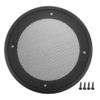 ACROPIX Universal 5" Car Speaker Grills Cover Mesh Round 5 Inch Audio Speaker Subwoofer Guard Protector Case with Mounting Screws Iron ABS Black - Pack of 1 view 1