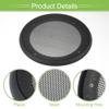 ACROPIX Universal 5" Car Speaker Grills Cover Mesh Round 5 Inch Audio Speaker Subwoofer Guard Protector Case with Mounting Screws Iron ABS Black - Pack of 1 view 4
