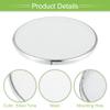 ACROPIX Universal 4" Car Speaker Grills Cover Mesh Round 4 Inch Audio Speaker Subwoofer Guard Protector Case Iron Plating Silver Tone White - Pack of 1 view 4