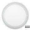 ACROPIX Universal 8" Car Speaker Grills Cover Mesh Round 8 Inch Audio Speaker Subwoofer Guard Protector Case with Mounting Screws Iron ABS White - Pack of 1 view 1