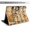 EMPYRI Music Note Print Printed Tablet Case for Ipad Air3 10.5""/Ipad Pro 10.5"", Pu Leather Non-Slip Tablet Cases Shockproof Stand Cover with Auto Sleep/Wake Cover view 2
