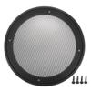 ACROPIX Universal 8" Car Speaker Grills Cover Mesh Round 8 Inch Audio Speaker Subwoofer Guard Protector Case with Mounting Screws Iron ABS Black - Pack of 1 view 1