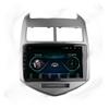 FRALHQFL 9Inch Car Fascia for Chevrolet Aveo 2011 2 Din GPS DVD Player Refitting Dash Mount Install Kit Installation Dashboard Frame,Frame view 2