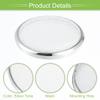 ACROPIX Universal 1" Car Speaker Grills Cover Mesh Round 1 Inch Audio Speaker Subwoofer Guard Protector Case Iron Plating Silver Tone White - Pack of 1 view 4