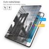 Brooklyn Bridge Printed Tablet Case for Ipad Air3 10.5"/Ipad Pro 10.5", Pu Leather Non-Slip Tablet Cases Shockproof Stand Cover with Auto Sleep/Wake Cover view 3