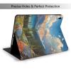 National Park Printed Tablet Case for Ipad Air3 10.5"/Ipad Pro 10.5", Pu Leather Non-Slip Tablet Cases Shockproof Stand Cover with Auto Sleep/Wake Cover view 2