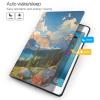National Park Printed Tablet Case for Ipad Air3 10.5"/Ipad Pro 10.5", Pu Leather Non-Slip Tablet Cases Shockproof Stand Cover with Auto Sleep/Wake Cover view 3