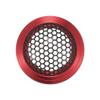 ACROPIX Universal 1.5" Car Speaker Grills Cover Mesh Round 1.5 Inch Audio Speaker Subwoofer Guard Protector Case Iron Aluminum Alloy Rose Red Black - Pack of 1 view 1