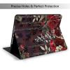 EMPYRI Red Rose Floral Printed Tablet Case for Ipad Air3 10.5""/Ipad Pro 10.5"", Pu Leather Non-Slip Tablet Cases Shockproof Stand Cover with Auto Sleep/Wake Cover view 2