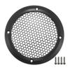 ACROPIX Universal 3.5" Car Speaker Grills Cover Mesh Round 3.5 Inch Audio Speaker Subwoofer Guard Protector Case with Mounting Screws Iron Aluminum Alloy Black - Pack of 1 view 1