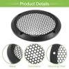 ACROPIX Universal 3.5" Car Speaker Grills Cover Mesh Round 3.5 Inch Audio Speaker Subwoofer Guard Protector Case with Mounting Screws Iron Aluminum Alloy Black - Pack of 1 view 4