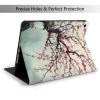 Japanese Cherry Tree Printed Tablet Case for Ipad 7th Generation 10.2", Pu Leather Non-Slip Tablet Cases Shockproof Stand Cover with Auto Sleep/Wake Cover view 2