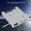 Beufee USB Floppy Drive, 3.5in Floppy Disk Drive Floppy Emulator SFR1M44 U100 1.44MB FAT32 USB SSD Floppy Drive Emulator view 3