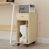 ZTHYSHXA CPU Holder Stand CPU Stand Office Desk Side Mobile Pc Main Cabinet Home Heavy Mainframe Tower Chassis Bracket with Wheels Computer Tower Stand(Color:B) view 2