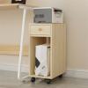 ZTHYSHXA CPU Holder Stand CPU Stand Office Desk Side Mobile Pc Main Cabinet Home Heavy Mainframe Tower Chassis Bracket with Wheels Computer Tower Stand(Color:B) view 3