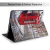 EMPYRI London Red Telephone Booth Printed Tablet Case for Ipad Air3 10.5""/Ipad Pro 10.5"", Pu Leather Non-Slip Tablet Cases Shockproof Stand Cover with Auto Sleep/Wake Cover view 2