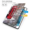 EMPYRI London Red Telephone Booth Printed Tablet Case for Ipad Air3 10.5""/Ipad Pro 10.5"", Pu Leather Non-Slip Tablet Cases Shockproof Stand Cover with Auto Sleep/Wake Cover view 3