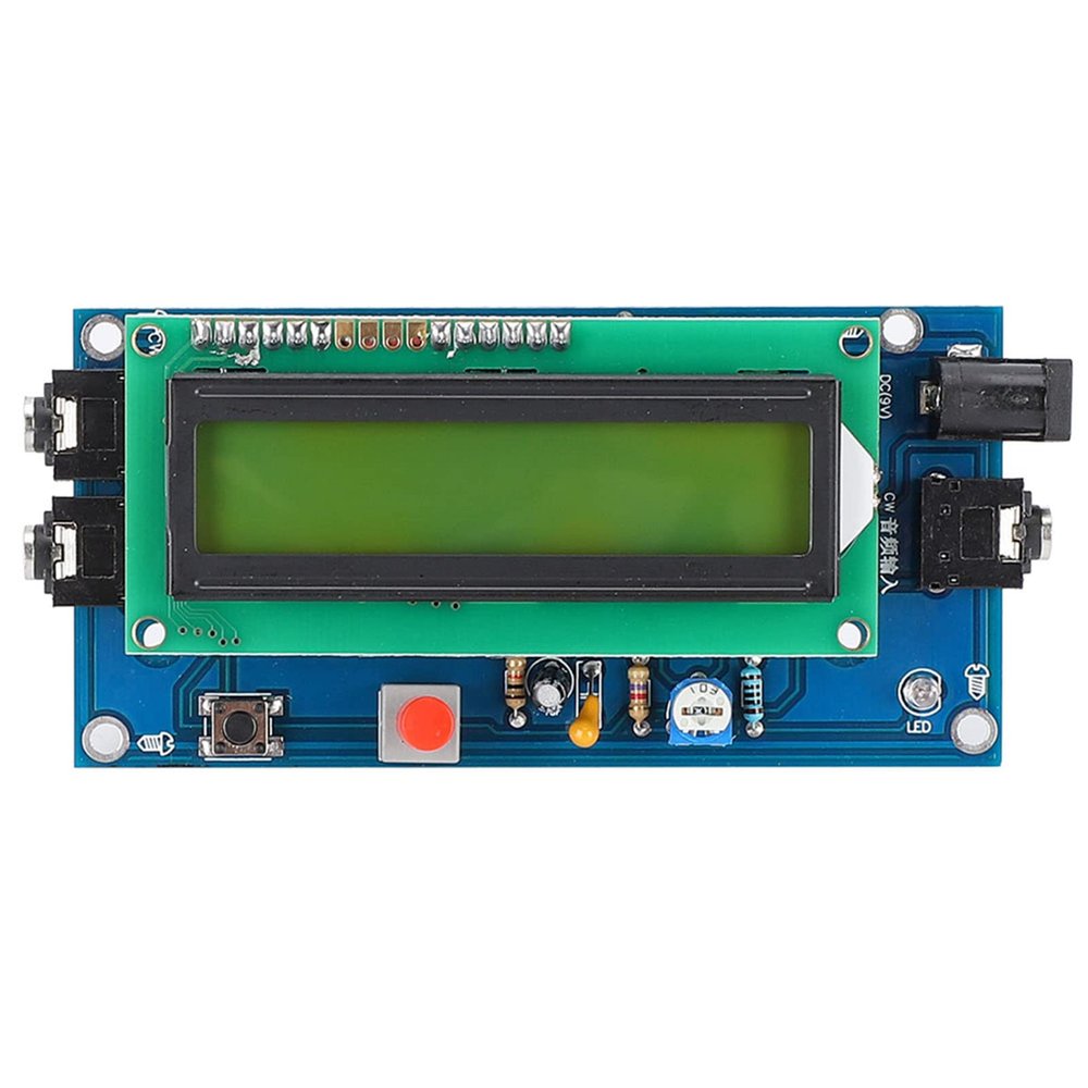 Beufee Morse Code Trainer, DC12V CW Morse Code Reader Translator LED Display DIY Morse Code Translator Morse Code Interpreter