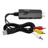 Beufee to HDMI,Av to HDMI Converter,VCR Player to HDMI Converter HDMI to VCR/DVD Player Combo New Av Cable for VCR view 1
