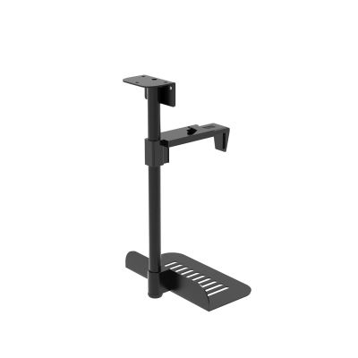 ZTHYSHXA CPU Holder Stand CPU Holder Hanging Heavy-Duty Pc Host Tower Bracket Desk Lower Wall-Mounted Tray Host Cooling Metal Bracket Computer Tower Stand