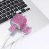 DirectNine Basics Sparkling charger protective case (Pink Rhinestones), 00000012 view 1