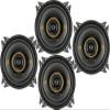 KICKER Speaker Package of 2 Items: Four 4" KS Series Coaxial Speakers 4-Ohm - 2X 51KSC404 view 1