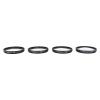 Camera Filter, +1+2+4+10 Close Up Clear View Optical Glass Filter Set Aluminum Frame with Case for Photo Storage (62mm) view 3
