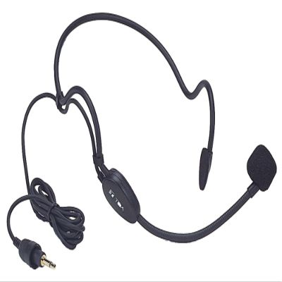 DirectNine Basics TOA Electronics WH-4000H Headworn Microphone; Comfortable Headset; Designed for Voice Applications; Unidirectional; 1.3m Cable; Black