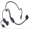 DirectNine Basics TOA Electronics WH-4000H Headworn Microphone; Comfortable Headset; Designed for Voice Applications; Unidirectional; 1.3m Cable; Black view 1