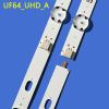 3pcs/Set LED Backlight Strip Compatible with LIG UF64_UHD_A 43UH603V 43UH610V 43UF6407 HC430DGN 43UF6409 43UH6030 43UF640 43UF640V 43LH604V view 2