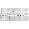 UFDIPLMY 10pcs LED Backlight 5 LEDs Compatible with S-Ony 40'' 2013SONY40A 2013SONY40B 3228 05 REV1.0 KDL-40R455 KDL-40W600B KDL-40W590B KDL-40W580B view 1