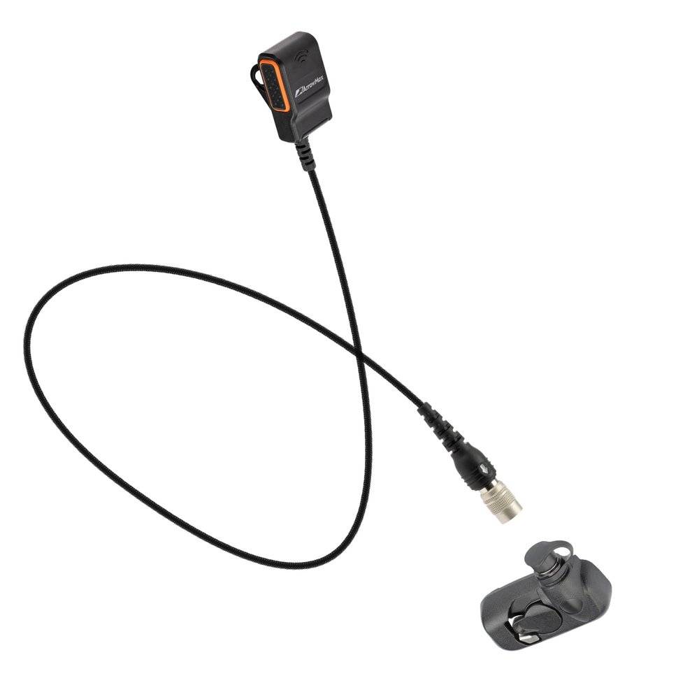 Arrowmax APT0530-35-HR6M-TA02 Lapel PTT with 3.5mm Jack Compatible with Tait TP9100 TP9135 TP9140 TP9155 TP9160