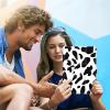 RWUTYTIUL for Nook 9" Lenovo (2024)/Lenovo Tab M9 TB-310FU 2023 Universal Case, 360 Degree Rotating Kickstand Protective Stand Case with Multiple Viewing PU Leather Shell Case, Cow Print view 2