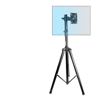 AVXANKTG DL-ST100 10"-27" TV Tripod Floor Standing LCD Monitor Stand Height Adjustable 180 cm 150 cm 120 cm 360 Degree Swivel tilt Swivel Steel