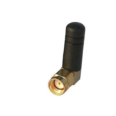 WiFi Antenna 3dbi M~ni Aerial Directional RP SMA Connecter Compatible with Motherboard Modem USB Adapter AP Client FPV Transmitter Extender(Color:Elbow-1pc)